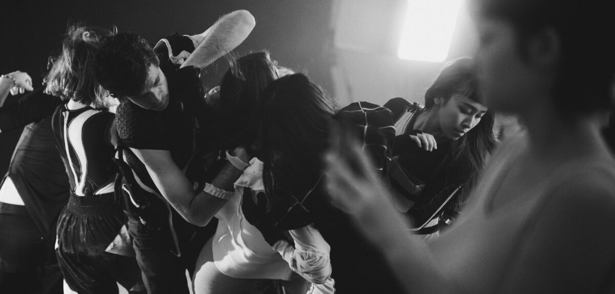 Transcendentia - Workshop mit Studierenden des Fachbereichs Gestaltung der Hochschule Bieleeld und Studierenden des Zentrums für modernen Tanz in Köln